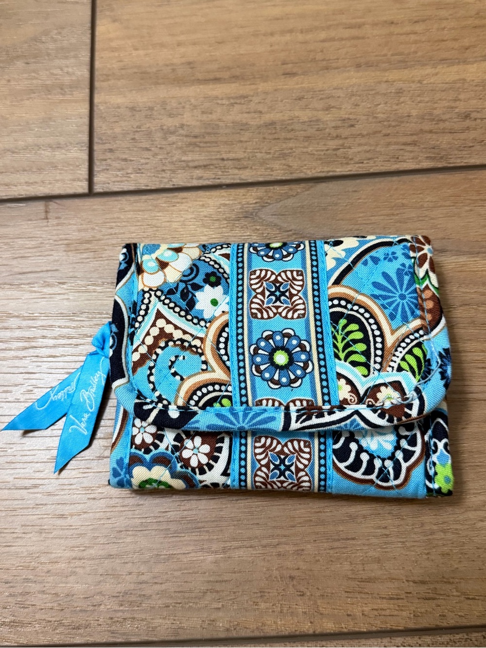 Vera Bradley Paisley Quilted Wallet